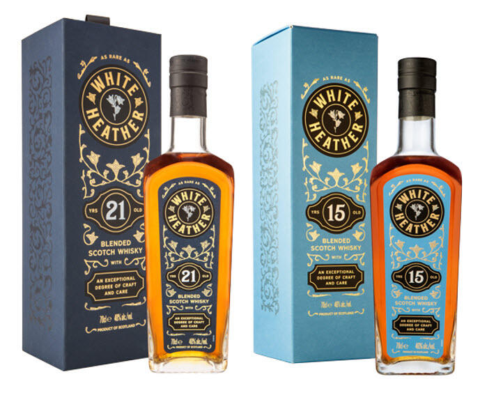 White Heather - des blends (15 et 21 ans) de GlenAllachie pour le plaisir des papilles