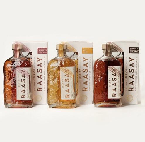 Isle of Raasay - Les 6 embouteillages de la première série : NA SIA 5 years