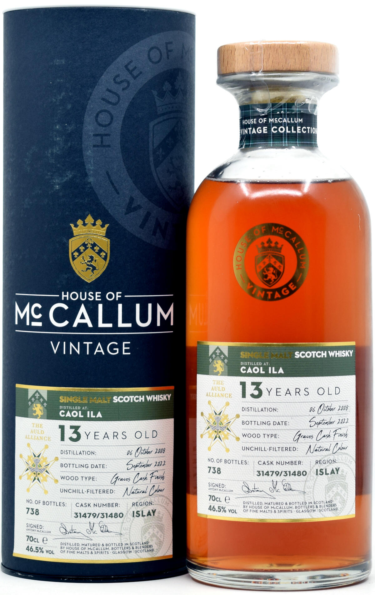 House of McCallum - Vintages - Caol Ila 13 ans - 2 fûts