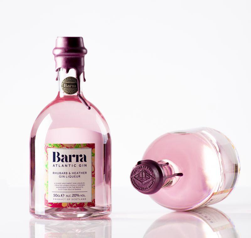 Isle of Barra - Liqueur de gin à la rhubarbe et bruyère