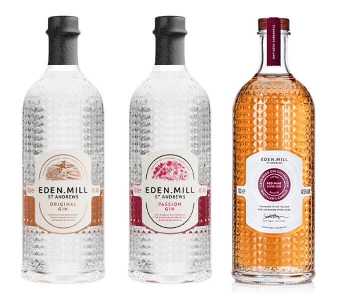 Commande de gin de la distillerie écossaise EDEN MILL