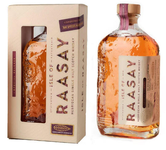 Isle of Raasay whisky - Virgin Columbian Oak - 2024 Oak Species Maturation Series