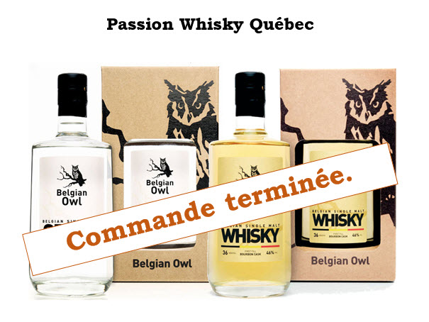 Terminé – 2 groupes pour des produits de Belgian Owl