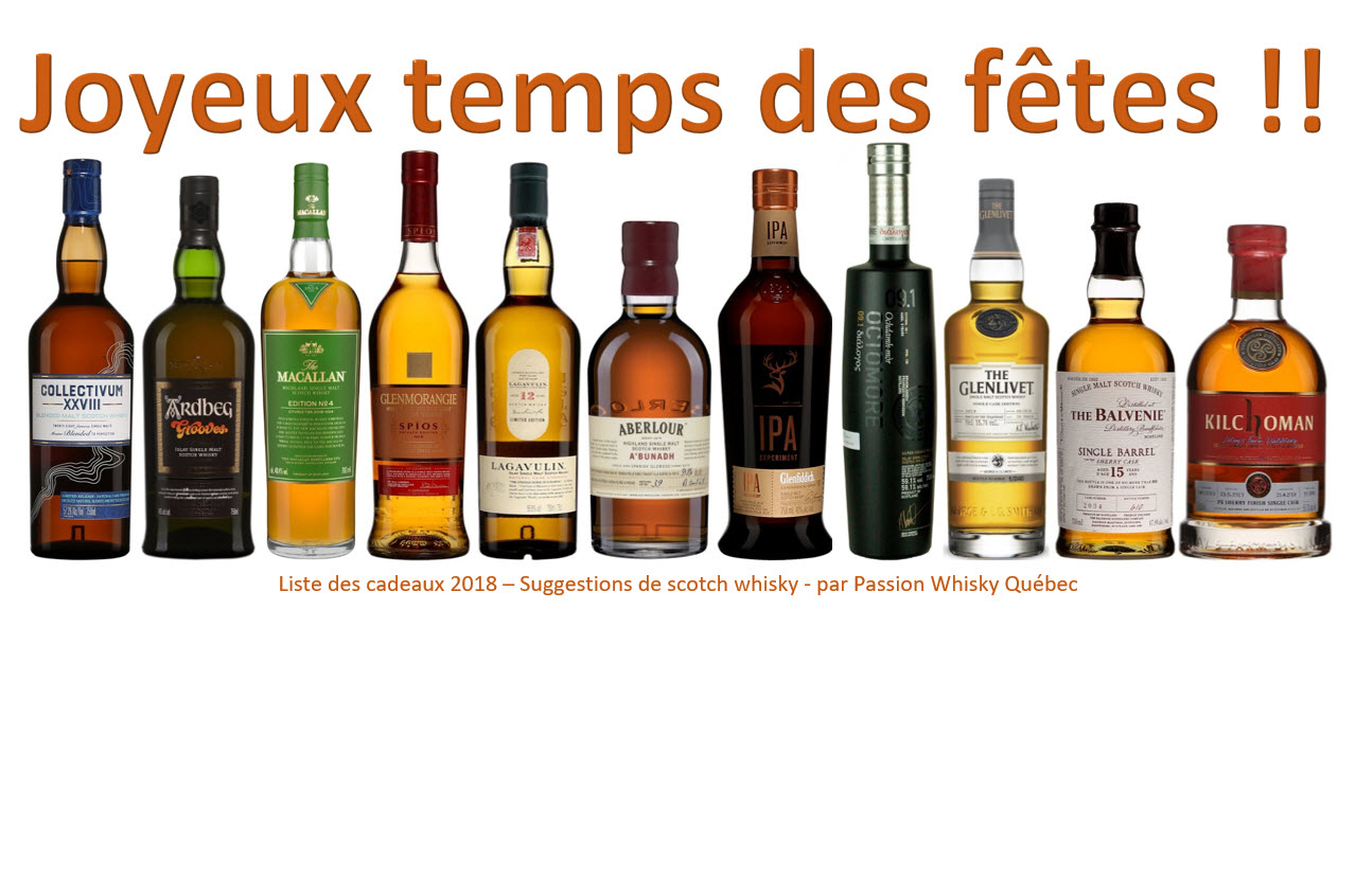 11 scotch whiskies qui font de vrais beaux cadeaux.