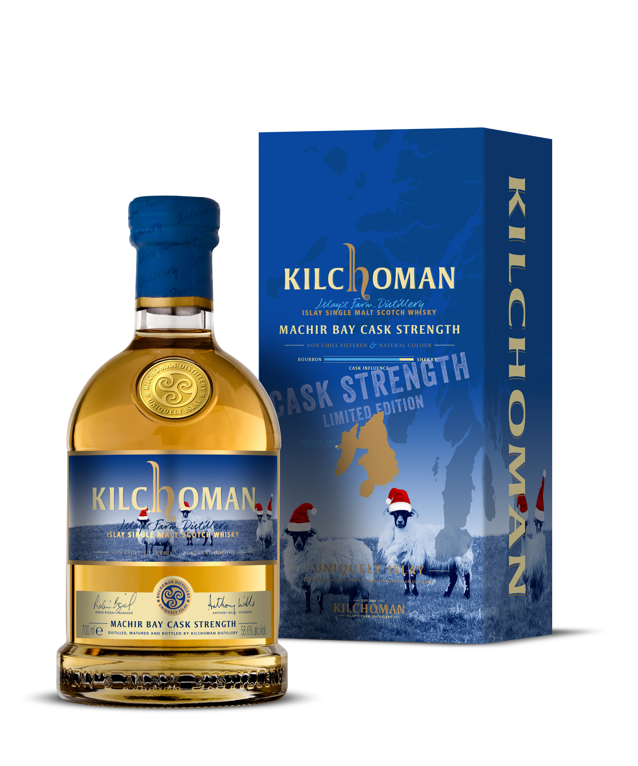 C O M P L E T – Groupe de commande – Kilchoman Machir Bay CS de Noël 2020 !!