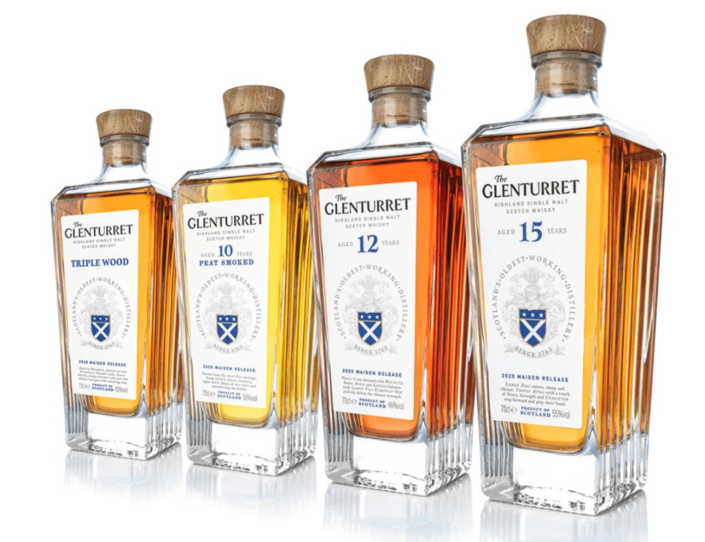 ** COMPLET ** – Glenturret – nouveaux produits de la plus vieille distillerie d’Écosse – groupe de commande